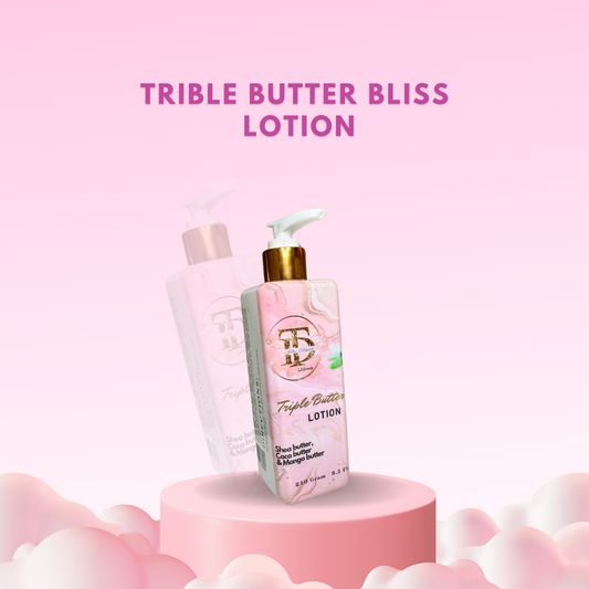 Triple Butter Bliss Lotion Shea Mango &Coco Butter TD LABeauty