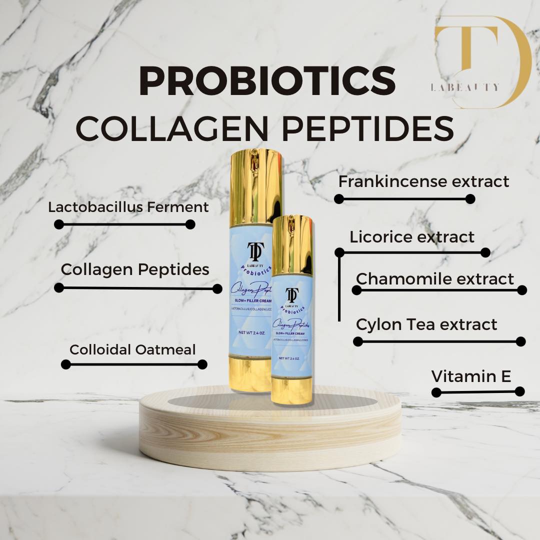 Probiotics Collagen Peptides Face Cream -TD LABeauty