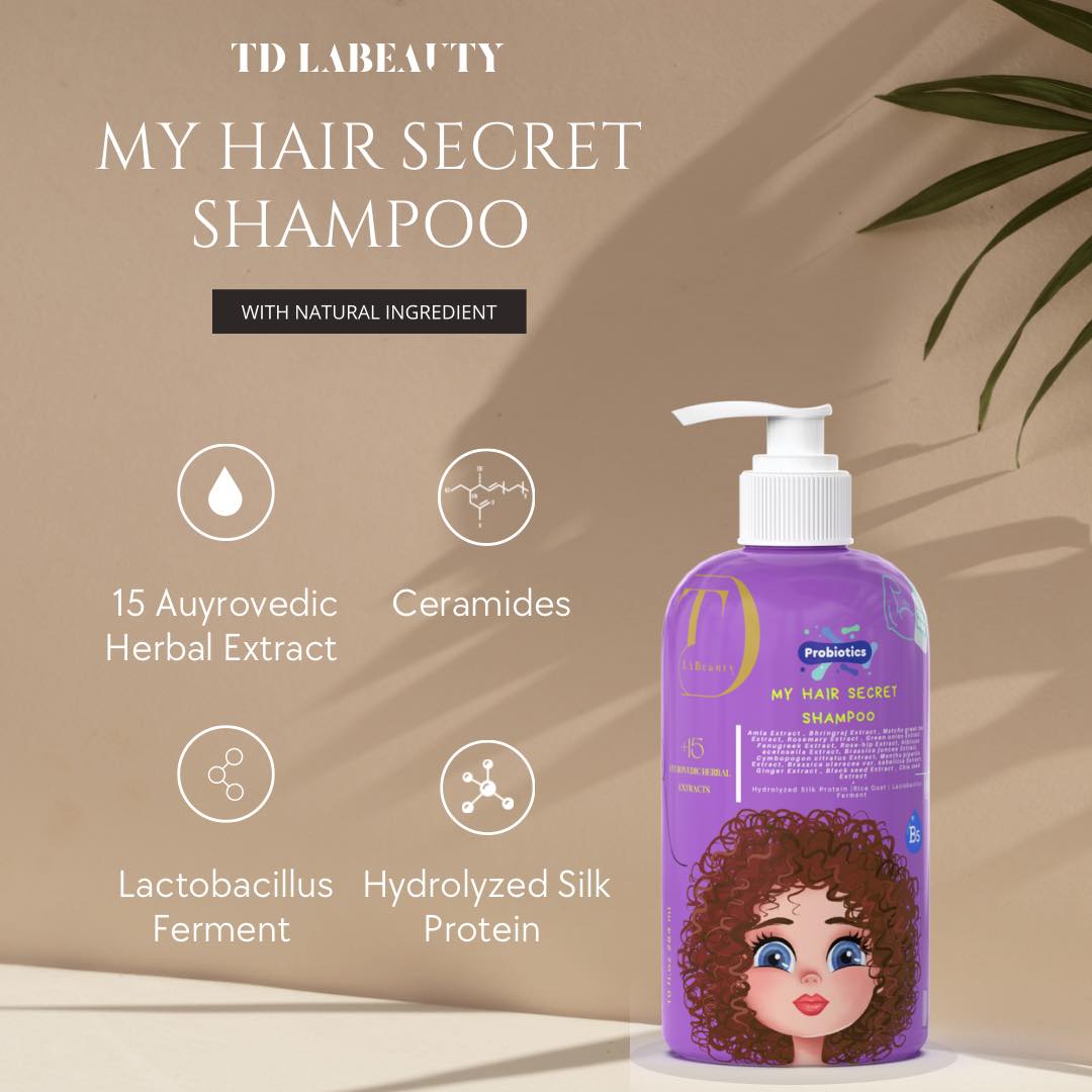 Probiotic My Hair Secret Shampoo -TD LABeauty