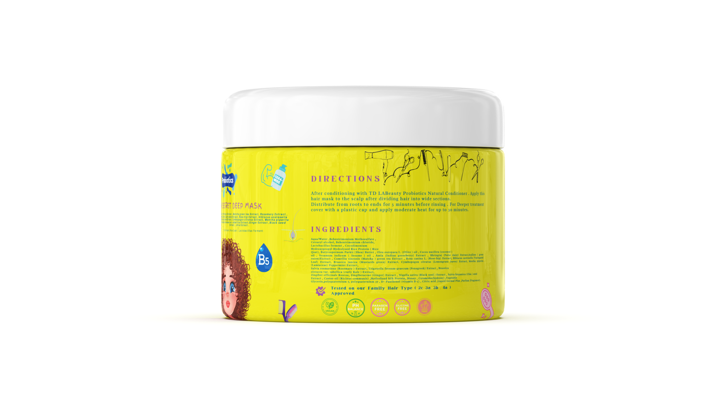 Probiotic My Hair Secret Deep Mask - TD LABeauty